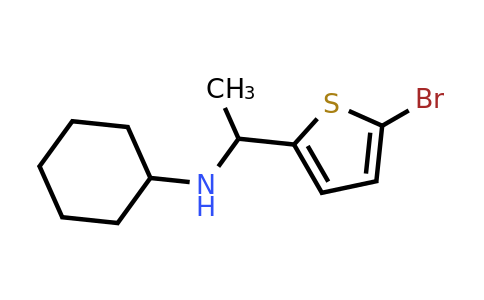 1183789-76-5 | n-(1-(5-Bromothiophen-2-yl)ethyl)cyclohexanamine