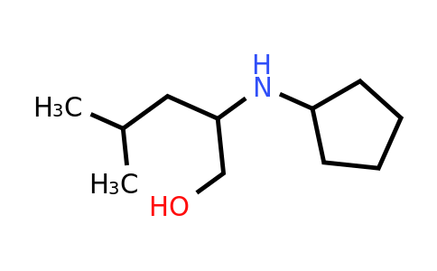 2-(Cyclopentylamino)-4-methylpentan-1-ol