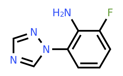 2-Fluoro-6-(1h-1,2,4-triazol-1-yl)aniline