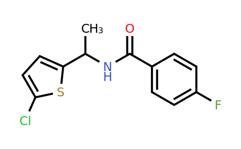 1183995-74-5 | n-(1-(5-Chlorothiophen-2-yl)ethyl)-4-fluorobenzamide