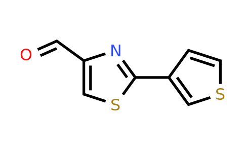1184003-54-0 | 2-(Thiophen-3-yl)-1,3-thiazole-4-carbaldehyde