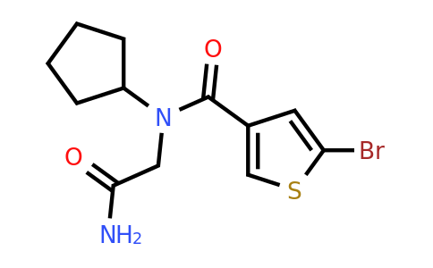 1184019-29-1 | n-(2-Amino-2-oxoethyl)-5-bromo-N-cyclopentylthiophene-3-carboxamide