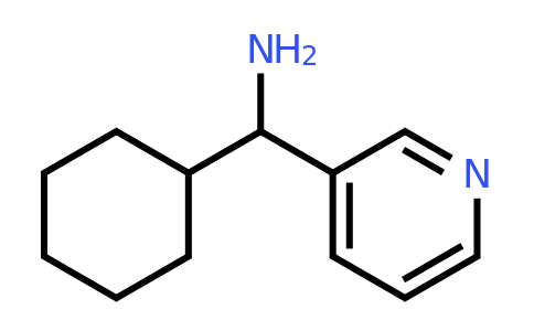 1184193-67-6 | Cyclohexyl(pyridin-3-yl)methanamine