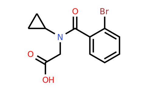 1184289-31-3 | n-(2-Bromobenzoyl)-n-cyclopropylglycine