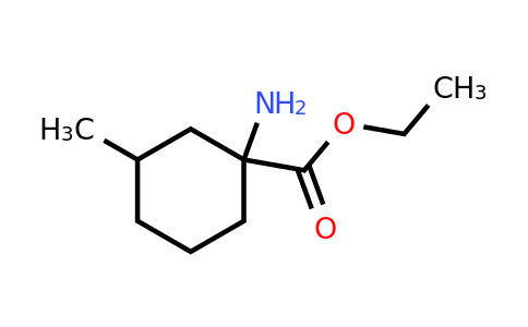 1184372-37-9 | Ethyl 1-amino-3-methylcyclohexane-1-carboxylate