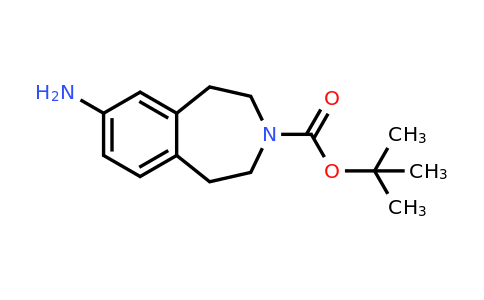 118454-24-3 | tert-Butyl 7-amino-2,3,4,5-tetrahydro-1H-3-benzazepine-3-carboxylate