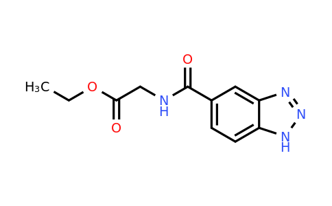 1184547-55-4 | Ethyl (1h-benzo[d][1,2,3]triazole-5-carbonyl)glycinate