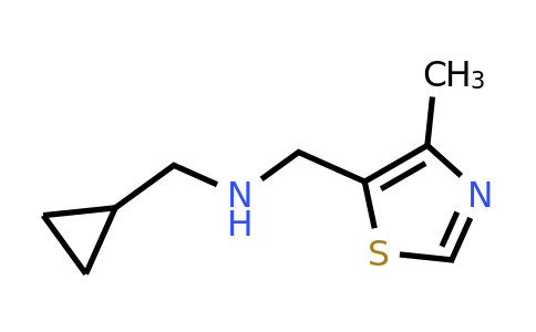 1184785-85-0 | 1-Cyclopropyl-N-((4-methylthiazol-5-yl)methyl)methanamine