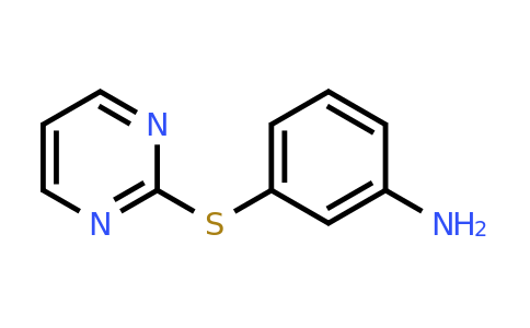 1184789-54-5 | 3-(Pyrimidin-2-ylthio)aniline