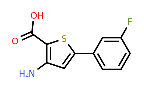 1184917-64-3 | 3-Amino-5-(3-fluorophenyl)thiophene-2-carboxylic acid