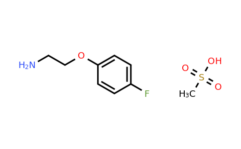 2-(4-Fluorophenoxy)ethan-1-amine methanesulfonate