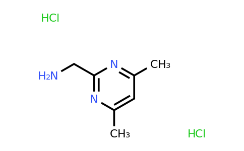 1185168-17-5 | 1-(4,6-Dimethylpyrimidin-2-yl)methanamine dihydrochloride