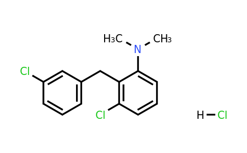 3-Chloro-2-(3-chlorobenzyl)-N,N-dimethylaniline hydrochloride
