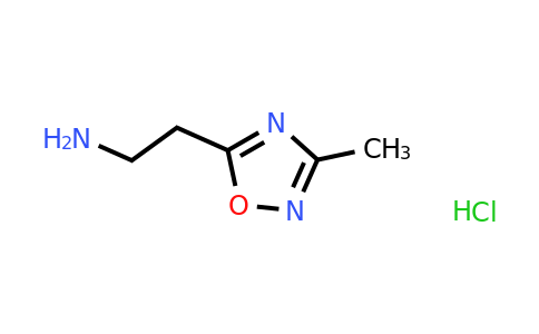 1185295-39-9 | [2-(3-Methyl-1,2,4-oxadiazol-5-yl)ethyl]amine hydrochloride