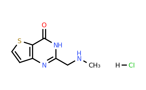 1185298-48-9 | 2-((Methylamino)methyl)thieno[3,2-d]pyrimidin-4(3H)-one hydrochloride