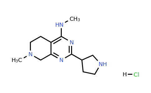 1185301-80-7 | N,7-dimethyl-2-(pyrrolidin-3-yl)-5,6,7,8-tetrahydropyrido[3,4-d]pyrimidin-4-amine hydrochloride