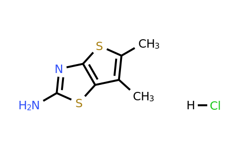 1185303-27-8 | 5,6-Dimethylthieno[2,3-d]thiazol-2-amine hydrochloride