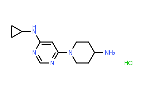 1185317-86-5 | 6-(4-Aminopiperidin-1-yl)-N-cyclopropylpyrimidin-4-amine;hydrochloride