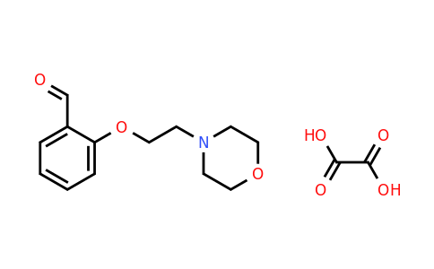 1185413-44-8 | 2-(2-Morpholinoethoxy)benzaldehyde oxalate