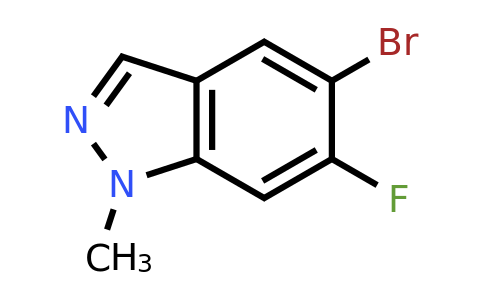 1185767-06-9 | 5-Bromo-6-fluoro-1-methyl-1H-indazole