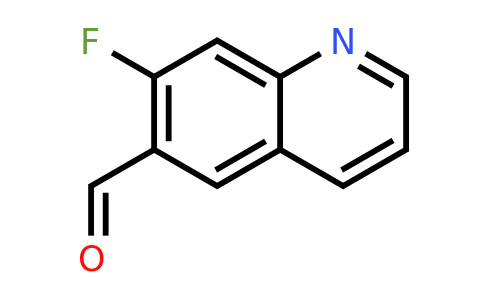1185768-18-6 | 7-Fluoroquinoline-6-carbaldehyde