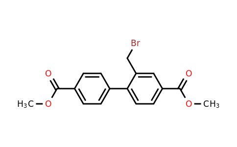 1186048-29-2 | Dimethyl 2-(bromomethyl)-[1,1'-biphenyl]-4,4'-dicarboxylate