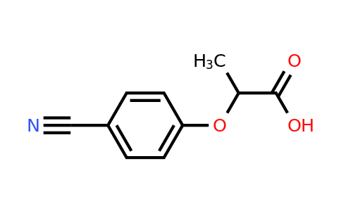 118618-36-3 | 2-(4-Cyanophenoxy)propanoic acid