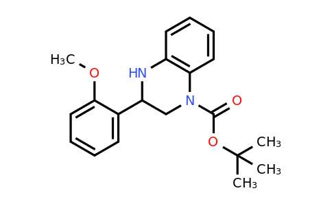 1186194-92-2 | tert-Butyl 3-(2-methoxyphenyl)-1,2,3,4-tetrahydroquinoxaline-1-carboxylate