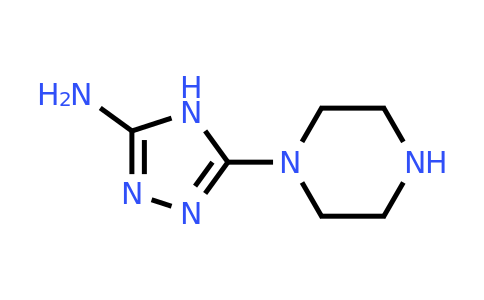 118630-27-6 | 5-(Piperazin-1-yl)-4h-1,2,4-triazol-3-amine