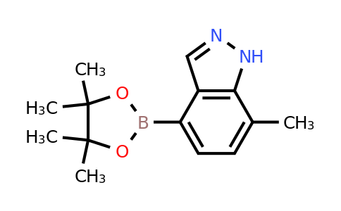 1186334-60-0 | 7-Methyl-4-(4,4,5,5-tetramethyl-1,3,2-dioxaborolan-2-yl)-1H-indazole