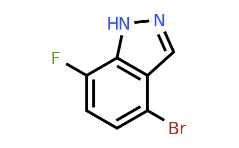1186334-63-3 | 4-Bromo-7-fluoro-1H-indazole