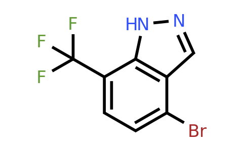 1186334-79-1 | 4-Bromo-7-(trifluoromethyl)-1H-indazole