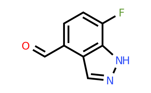 1186334-92-8 | 7-Fluoro-1H-indazole-4-carbaldehyde