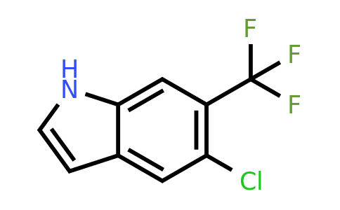 1186404-60-3 | 5-Chloro-6-(trifluoromethyl)-1H-indole