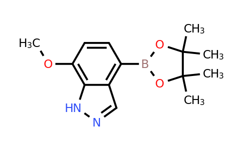1186422-15-0 | 7-Methoxy-4-(4,4,5,5-tetramethyl-1,3,2-dioxaborolan-2-yl)-1H-indazole