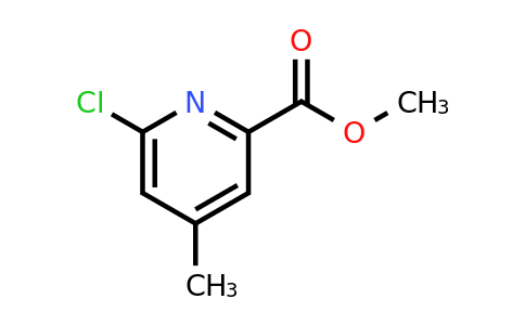 1186605-87-7 | Methyl 6-chloro-4-methylpicolinate