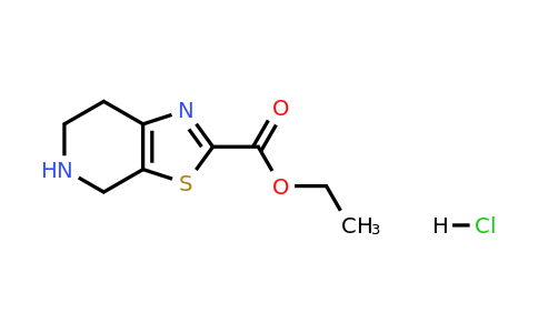 1186663-33-1 | Ethyl 4,5,6,7-tetrahydrothiazolo[5,4-c]pyridine-2-carboxylate hydrochloride