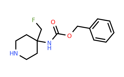 1187321-35-2 | benzyl N-[4-(fluoromethyl)piperidin-4-yl]carbamate
