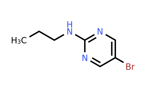 1187385-92-7 | 5-Bromo-N-propyl-2-pyrimidinamine