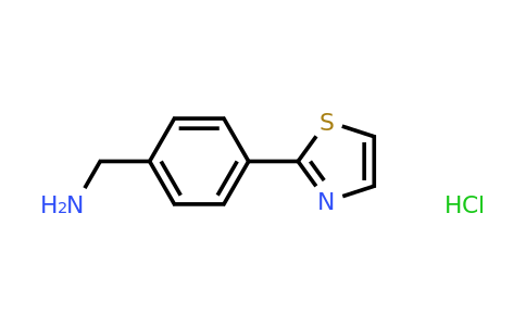 1187451-28-0 | [4-(1,3-Thiazol-2-yl)benzyl]amine hydrochloride