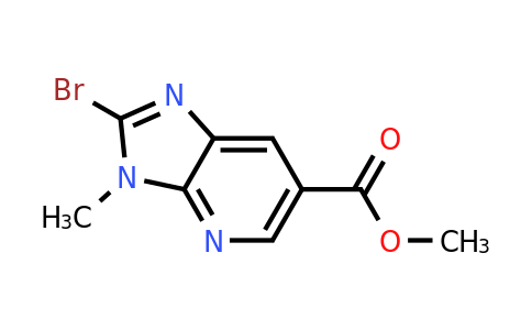 1187830-49-4 | Methyl 2-bromo-3-methyl-3H-imidazo[4,5-b]pyridine-6-carboxylate