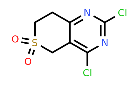 1187830-50-7 | 2,4-Dichloro-7,8-dihydro-5H-thiopyrano[4,3-d]pyrimidine 6,6-dioxide