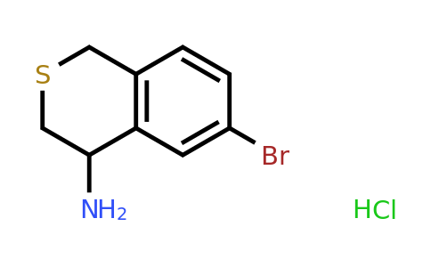 1187830-57-4 | 6-Bromoisothiochroman-4-amine hydrochloride