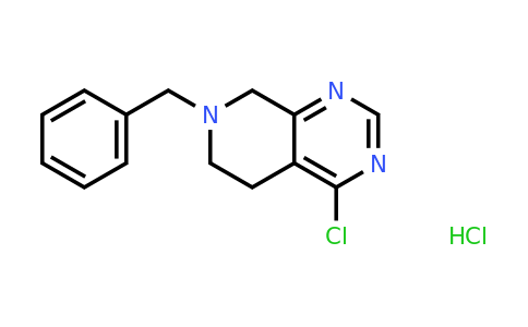 1187830-71-2 | 7-Benzyl-4-chloro-5,6,7,8-tetrahydropyrido[3,4-d]pyrimidine hydrochloride