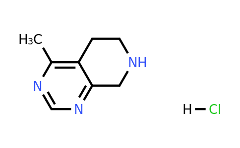 1187830-72-3 | 4-Methyl-5,6,7,8-tetrahydropyrido[3,4-d]pyrimidine hydrochloride