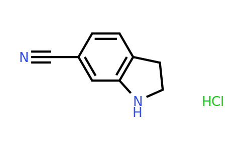1187928-89-7 | 2,3-Dihydro-1H-indole-6-carbonitrile hydrochloride