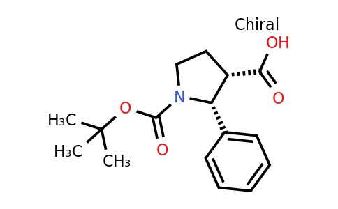 1187931-40-3 | cis-1-N-Boc-2-phenyl-pyrrolidine-3-carboxylic acid