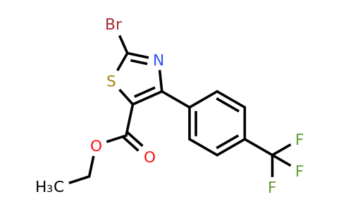 1188153-49-2 | Ethyl 2-bromo-4-(4-(trifluoromethyl)-phenyl)thiazole-5-carboxylate