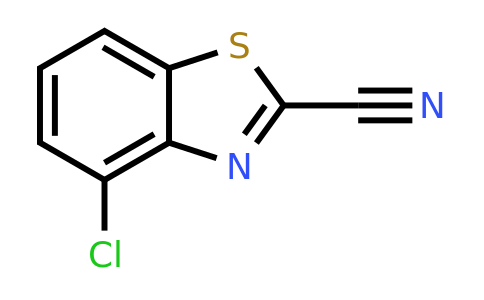 1188232-19-0 | 4-Chlorobenzo[d]thiazole-2-carbonitrile