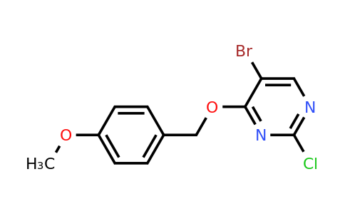 1188329-59-0 | 5-Bromo-2-chloro-4-(4-methoxyphenyl)methoxypyrimidine